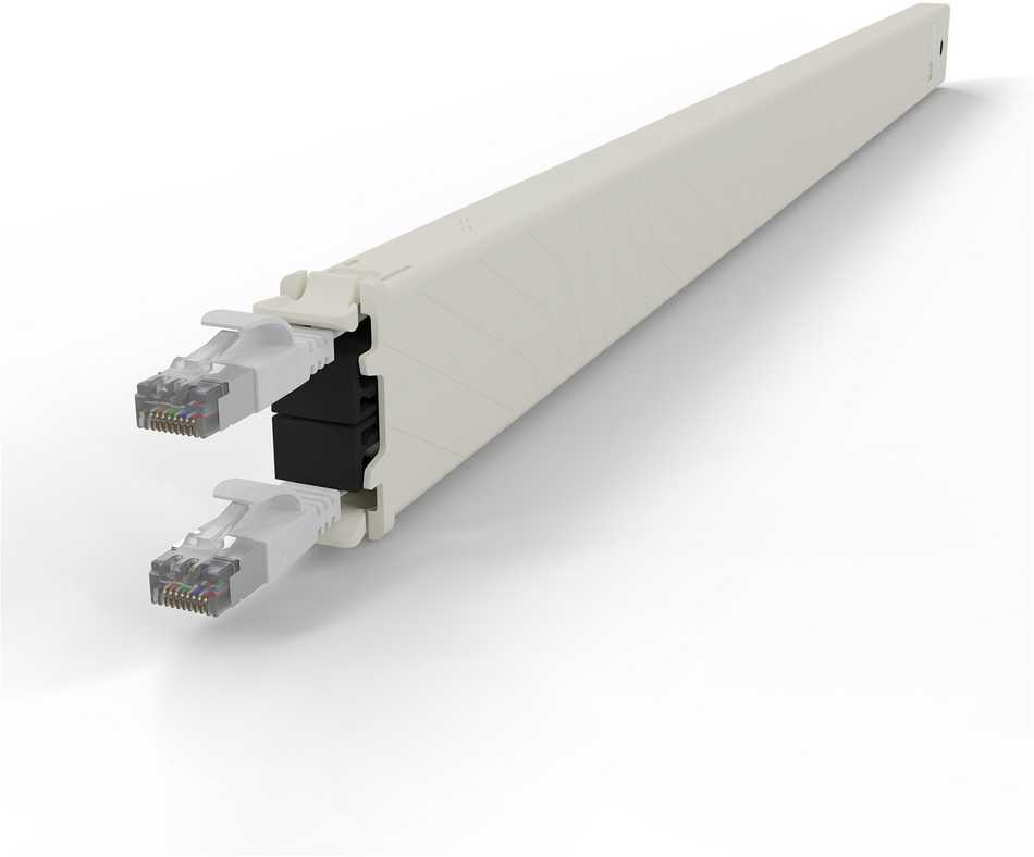 PATCHBOX CONE30STPWH kabelis sieciowy Baltas 1,8 m Cat6a U/FTP (STP)