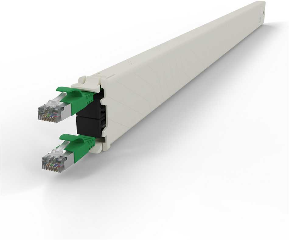 PATCHBOX CONE30STPGR kabelis sieciowy Žalias 1,8 m Cat6a U/FTP (STP)