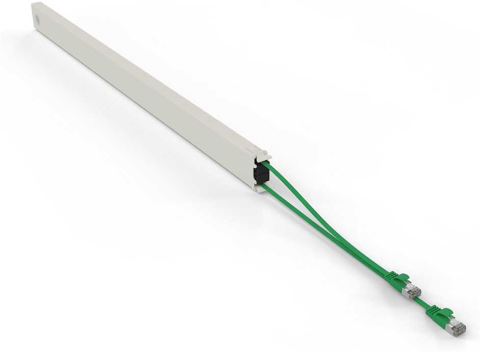PATCHBOX CONE46STPGR kabelis sieciowy Žalias 2,5 m Cat6a U/FTP (STP)