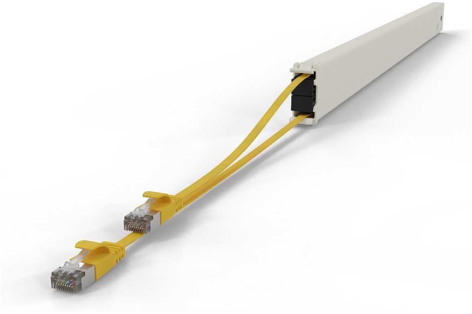 PATCHBOX CONE46STPYL kabelis sieciowy Geltonas 2,5 m Cat6a U/FTP (STP)