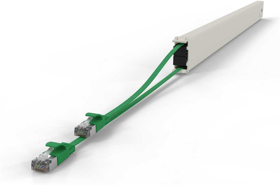 PATCHBOX CONE46STPGR kabelis sieciowy Žalias 2,5 m Cat6a U/FTP (STP)