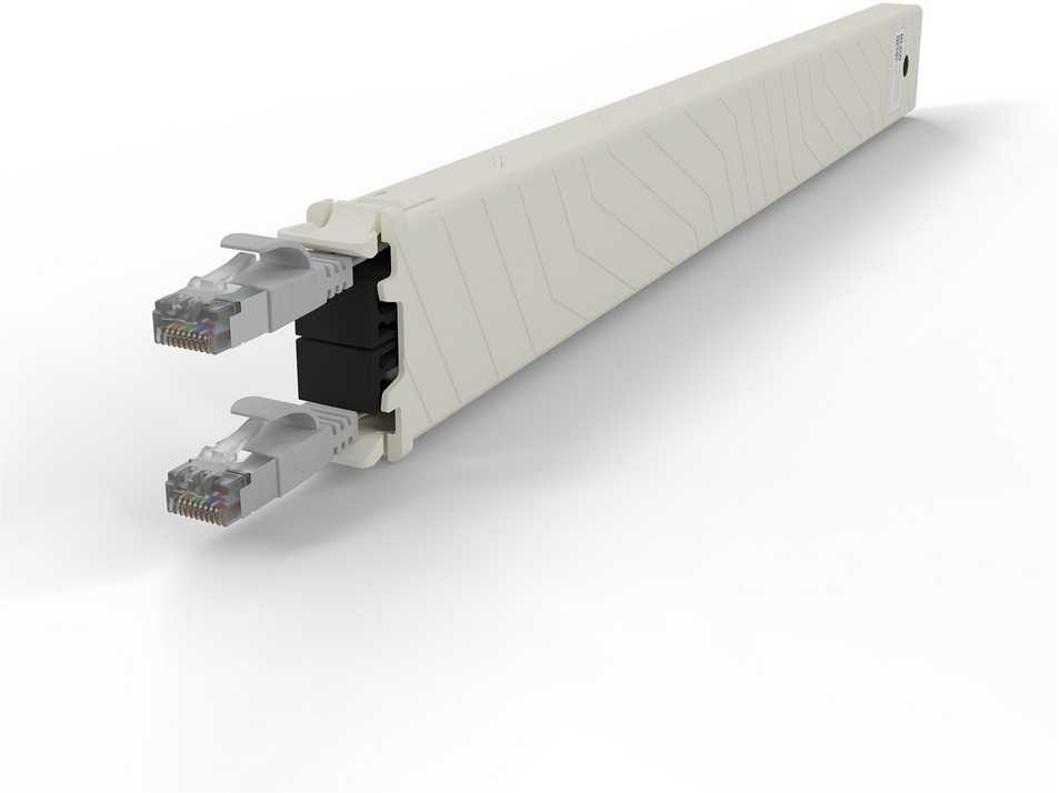 PATCHBOX CONEX8STPSL kabelis sieciowy Pilka 0,8 m Cat6a U/FTP (STP)