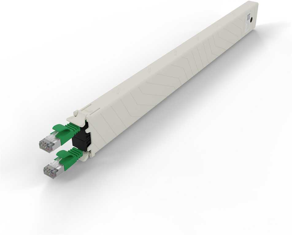 PATCHBOX CONEX8STPGR kabelis sieciowy Žalias 0,8 m Cat6a U/FTP (STP)