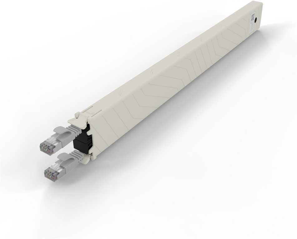 PATCHBOX CONEX8STPSL kabelis sieciowy Pilka 0,8 m Cat6a U/FTP (STP)