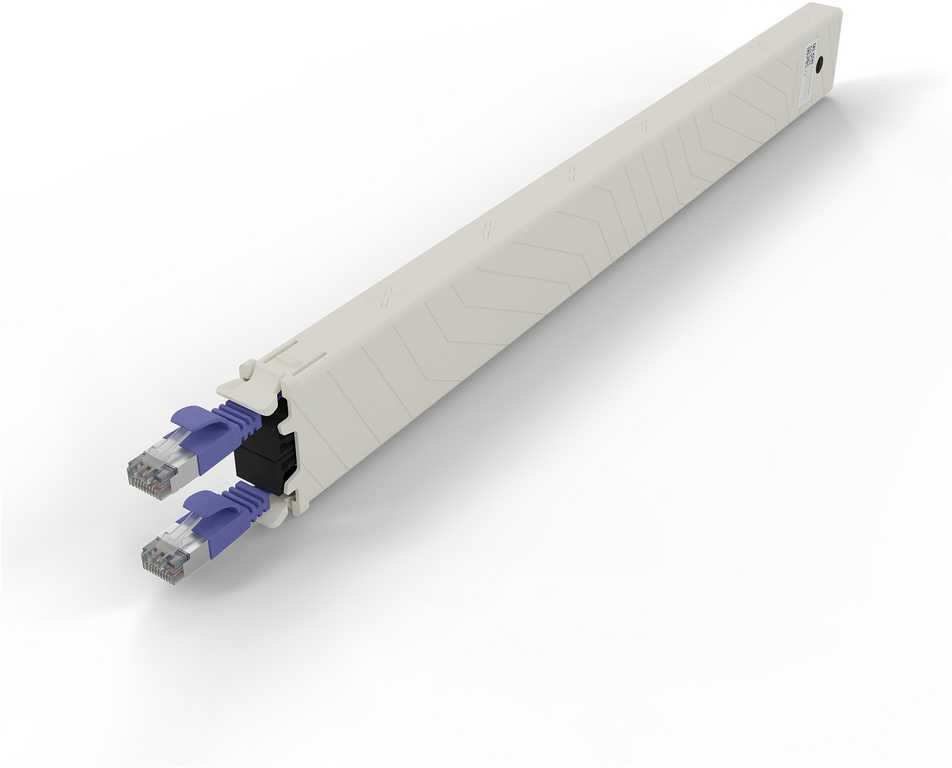 PATCHBOX CONEX8STPVI kabelis sieciowy Violetinis 0,8 m Cat6a U/FTP (STP)