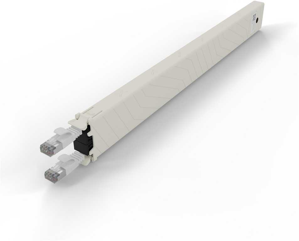 PATCHBOX CONEX8STPWH kabelis sieciowy Baltas 0,8 m Cat6a U/FTP (STP)