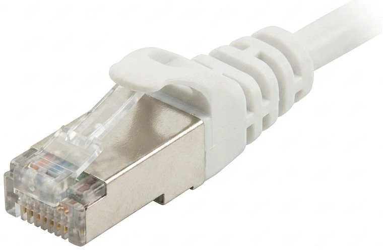 Goobay Patchkabel CAT6 RJ45 S/FTP 10m baltas