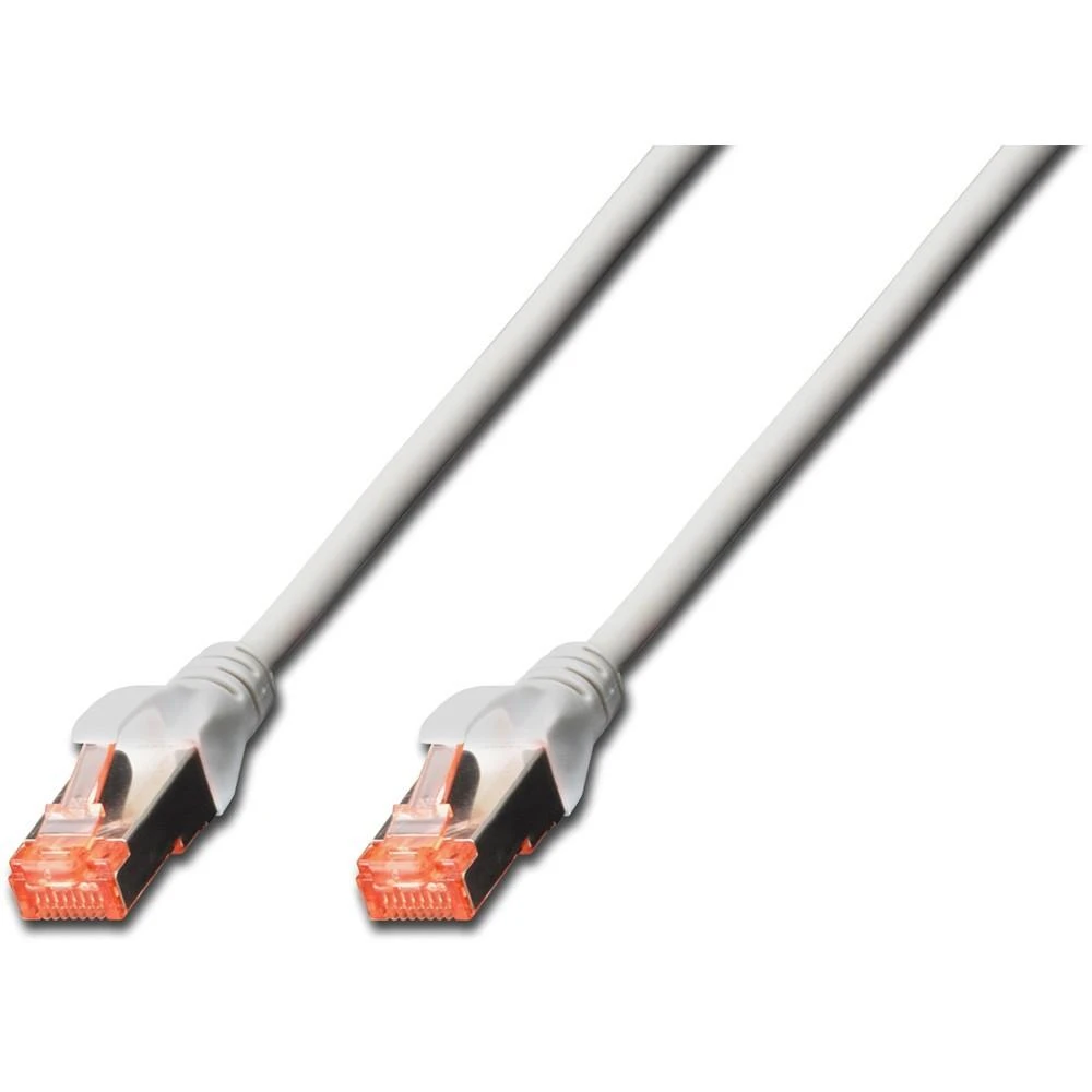 Assmann Electronic DIGITUS CAT 6 S-FTP patch kabelis Cu LSZH AWG 27/7 ilgio 7 m spalvotas pilkas