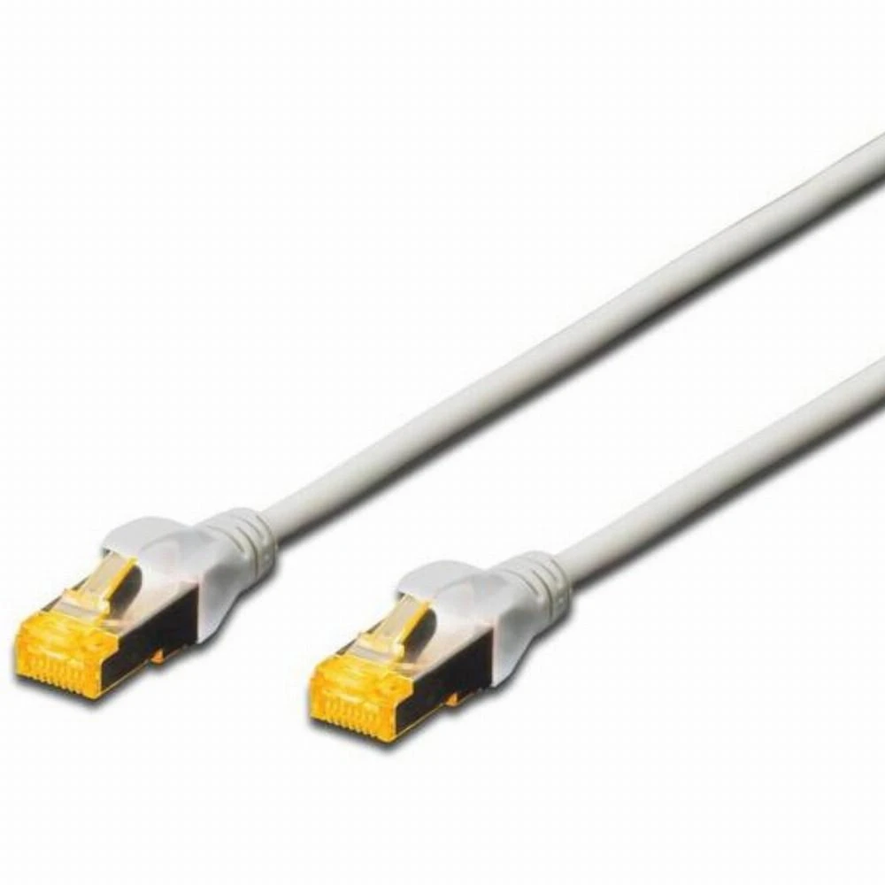 Digitus CAT 6A S/FTP | Komutacinis laidas | Ilgis 15 m | Pilkas