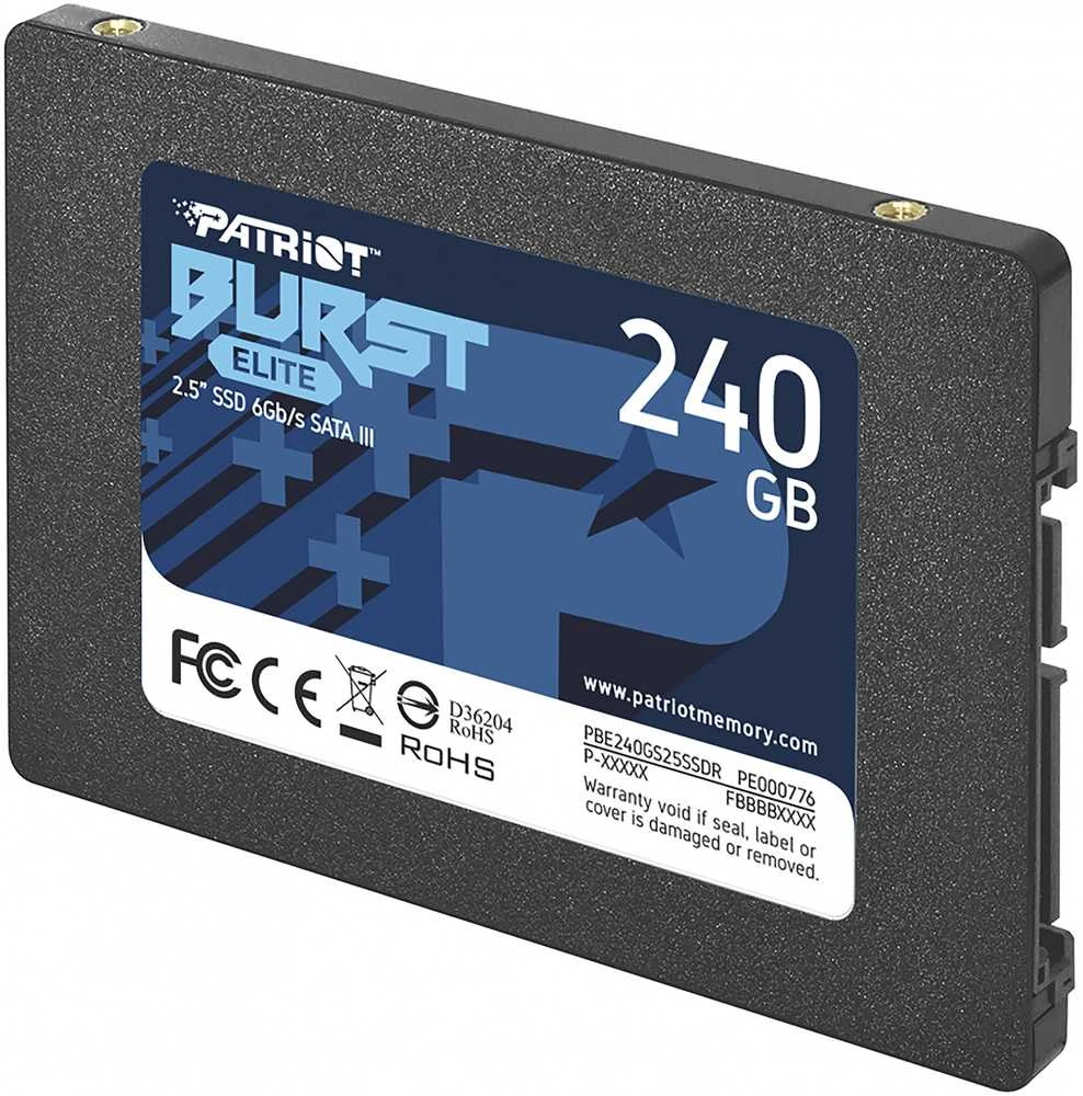 Kietasis vidinis diskas SSD Patriot Burst Elite 240 GB 2.5" SATA III