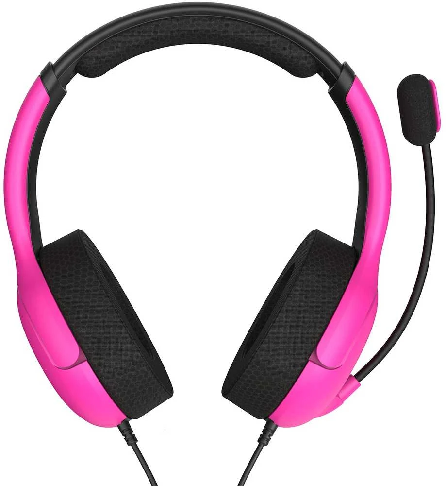 PDP AIRLITE Laidinės ausinės (nebula rožinė) skirtos PS5/PS4/PC