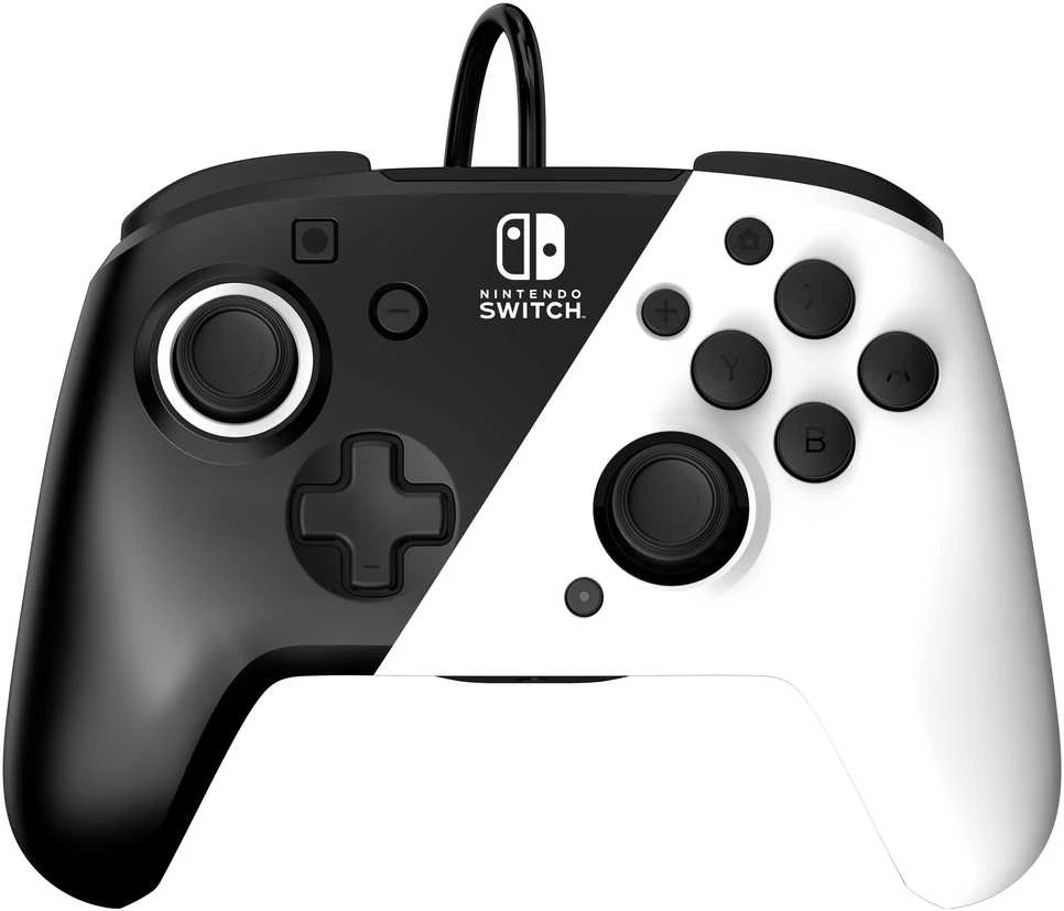 Pad PDP Faceoff Deluxe+ Audio Juodas/Baltas (500-134-EU-BW)