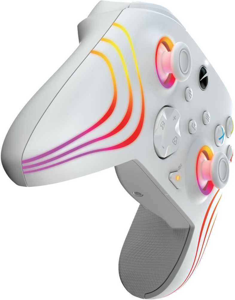 PDP XBOX Series X/S ir PC baltas laidinis valdiklis (Afterglow Wave)