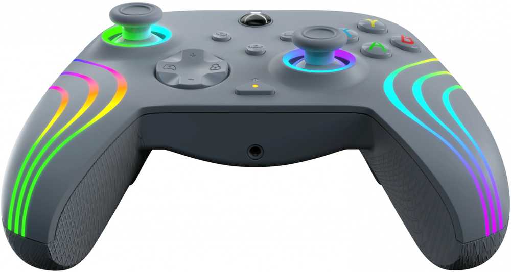 PDP XBOX Series X/S ir PC pilkas laidinis valdiklis (Afterglow Wave)