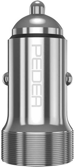 Įkroviklis Pedea PEDEA KFZ-Schnelladegerät ''Dual'' PD 20 Watt USB Typ A/C, silbe