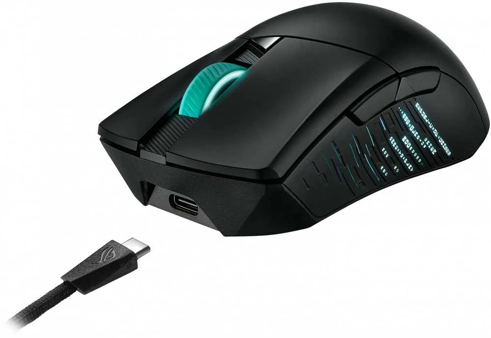 Pelė Myszka gamingowaAsus ROG Gladius III su laidu 26000 dpi optinė juoda