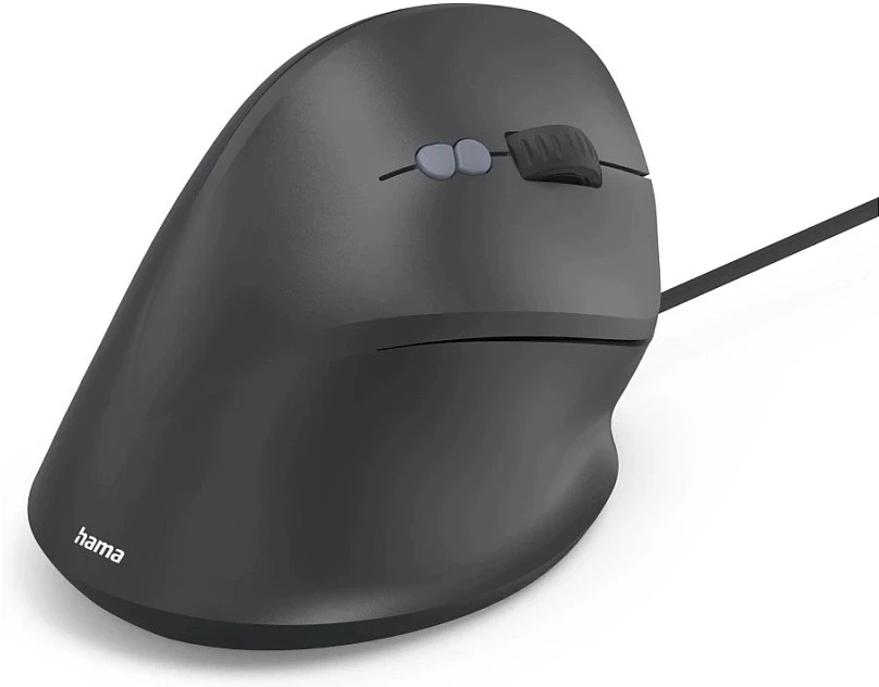 Hama Vertikali pelė CB9D2 ECM-500, su laidu, juoda