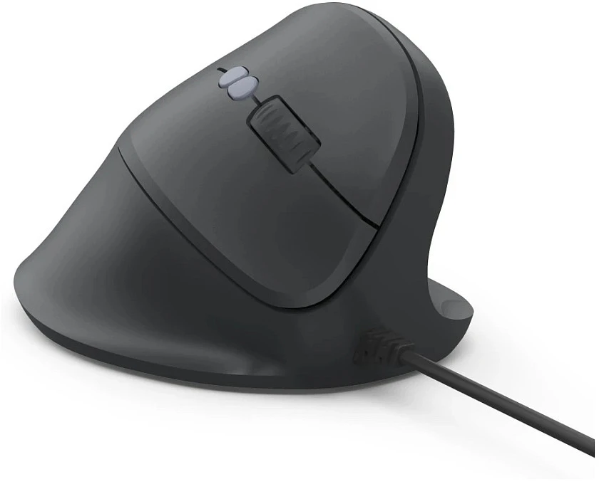 Hama Vertikali pelė CB9D2 ECM-500, su laidu, juoda