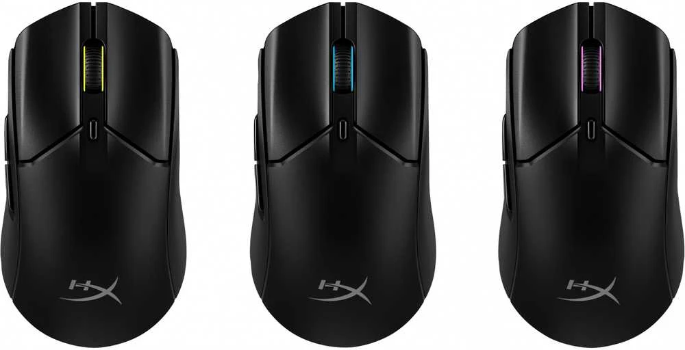 Hewlett Packard (HP) HyperX Pulsefire Haste 2 belaidė pelė (Juoda) | 26000 DPI
