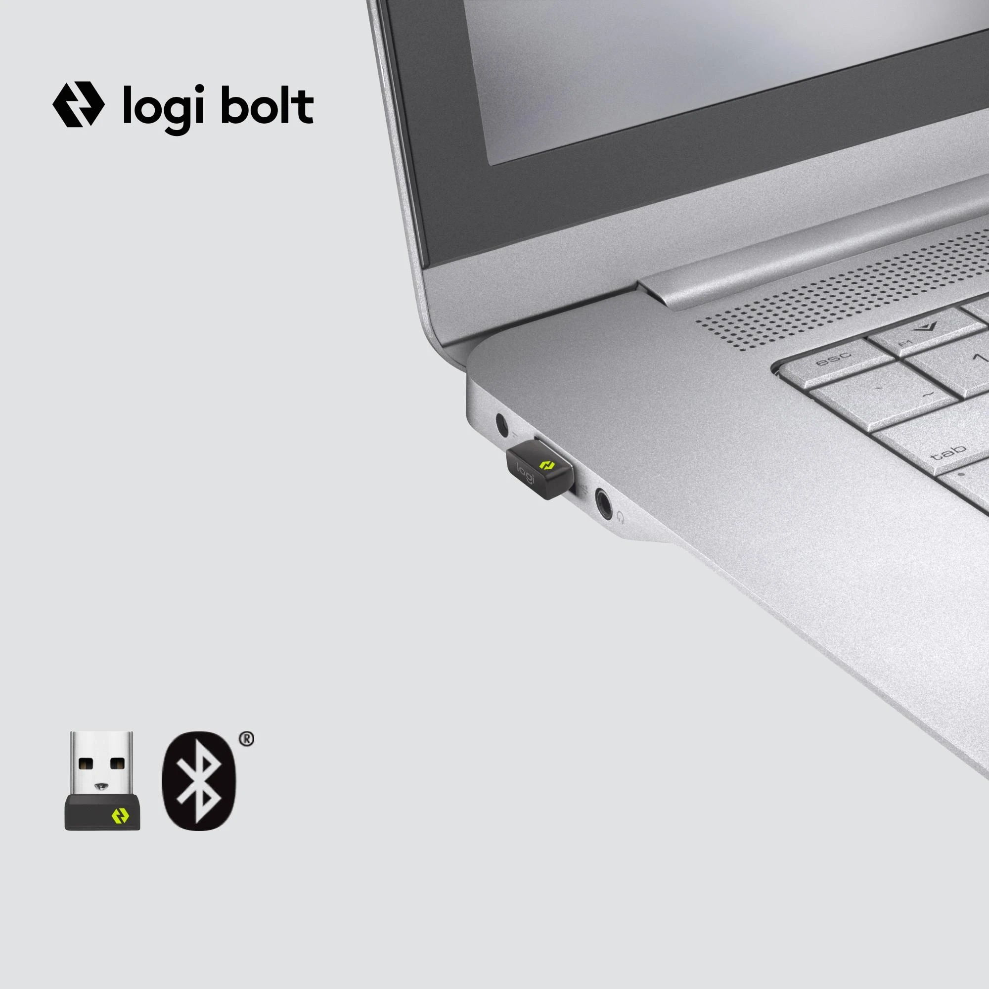 Belaidė pelė Logitech Lift, Grafito spalvos