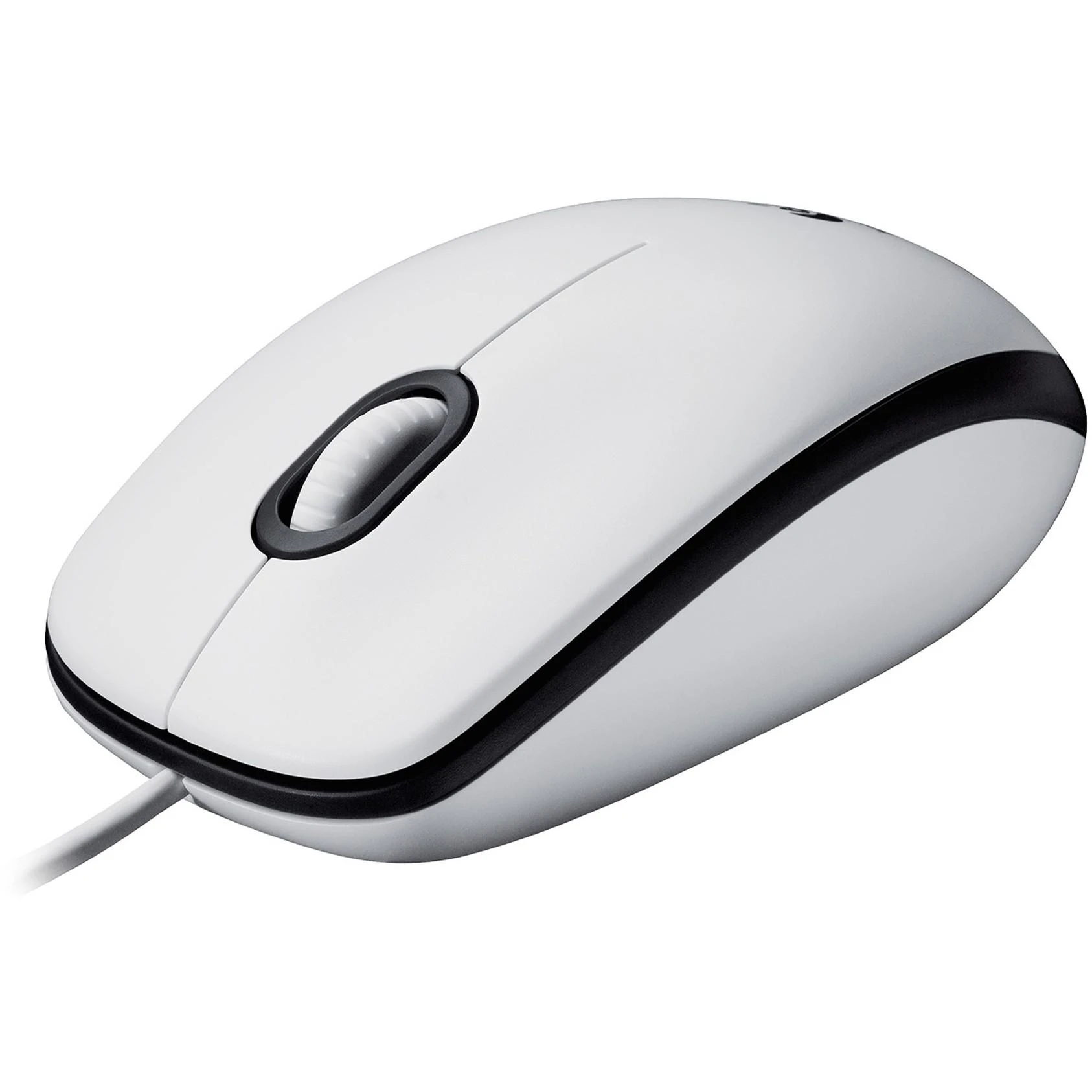 Logitech M100 Laidinė pelė, 1000 DPI, Balta