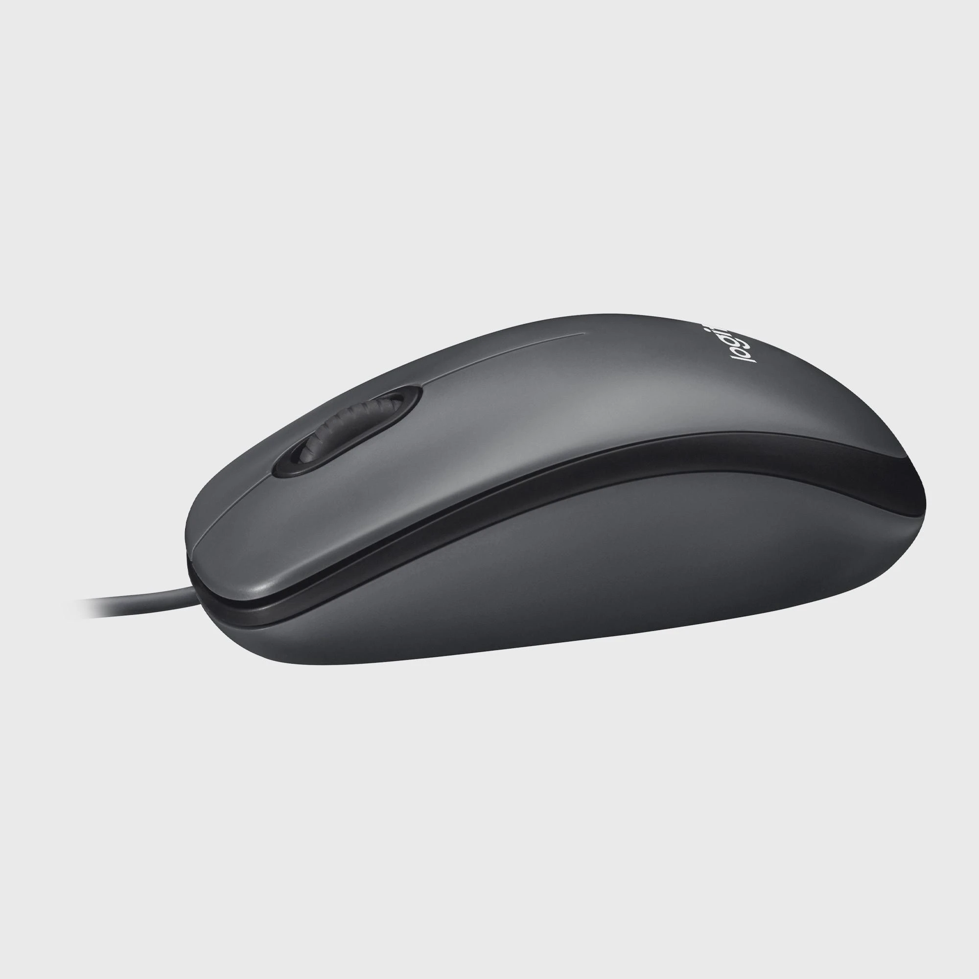Logitech M100 Laidinė pelė USB-A 1000 DPI, Juoda