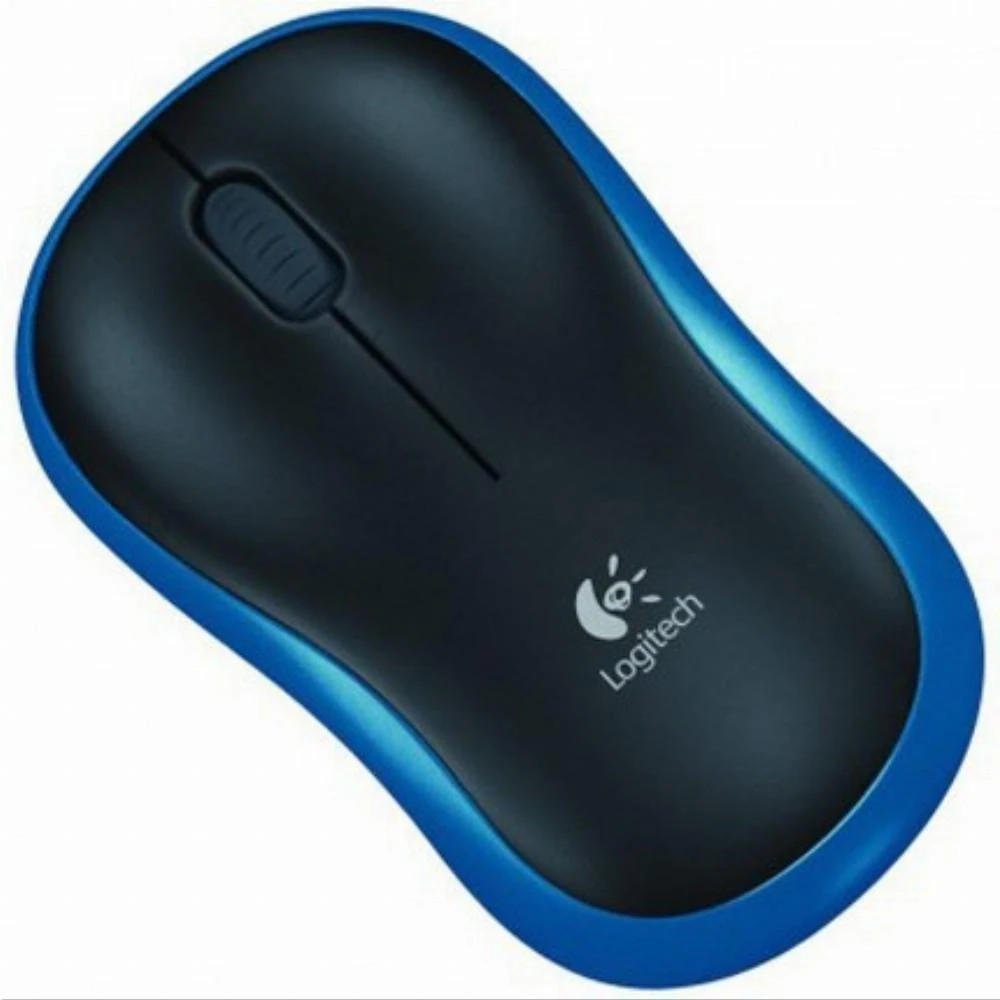 Bevielė pelė Logitech M185, Mėlyna