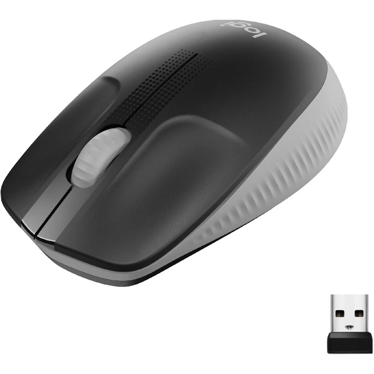 LOGITECH M190 Belaidė pelė - MID Pilkas