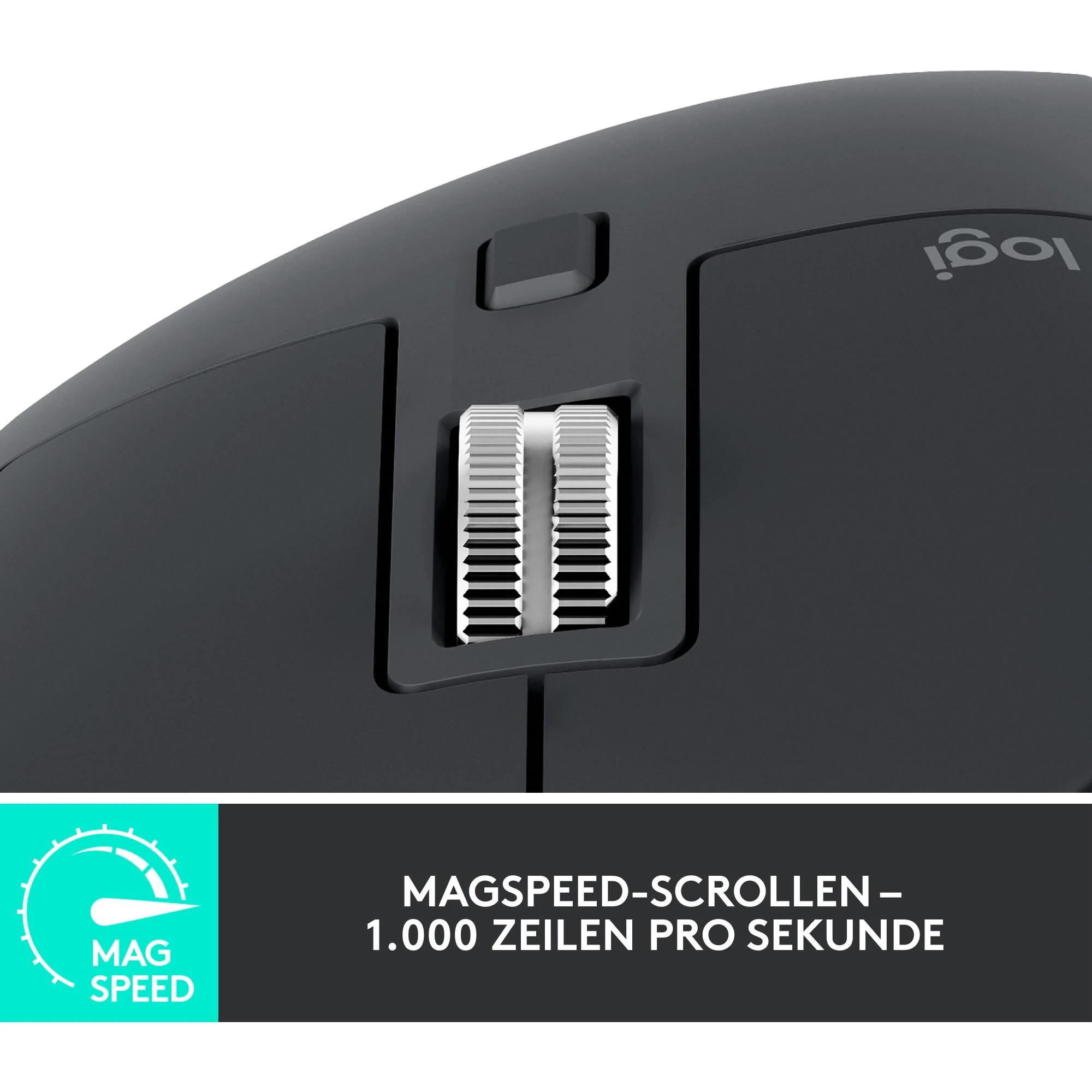 LOGITECH MX Master 3S Bluetooth pelė - grafito spalvos