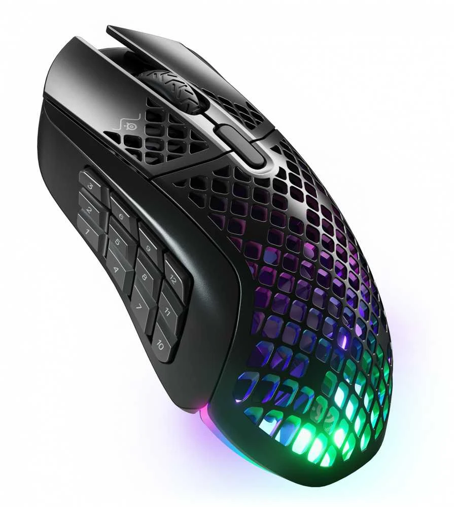 Belaidė žaidimų pelė SteelSeries Aerox 9 Onyx, Juodos spalvos