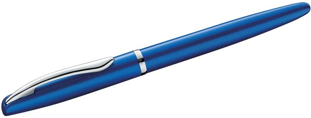 Plunksnakotis JAZZ NOBLE, Pelikan, mėlynos sp. metalinis korpusas, dovanų dėžutėje