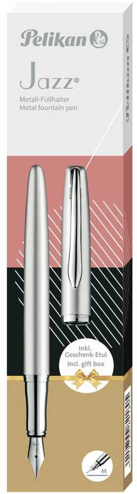 Pelikan Plunksnakotis JAZZ NOBLE elegance sidabrinis dėžutėje