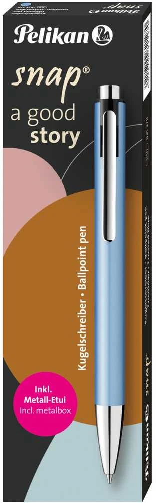 Pelikan Długopis etui Snap K10 Metallic Mėlyna