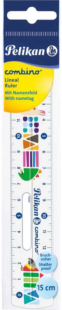 Pelikan Liniuotė 15cm COMBINO