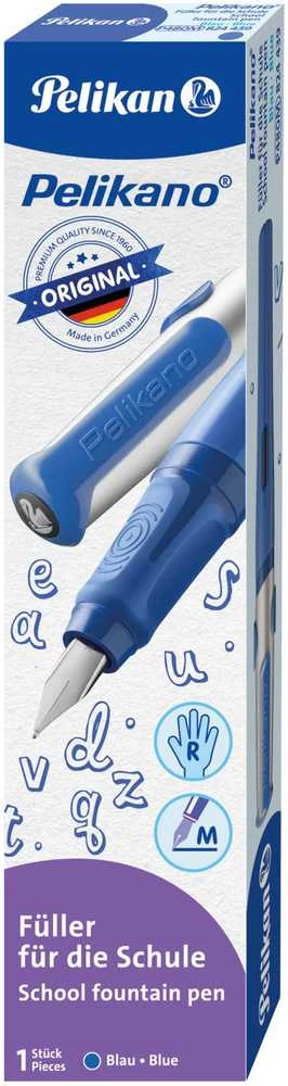 Plunksnakotis PELIKANO Original, Pelikan, M storio iridžio plunksna, mėlynos sp., dėžutėje