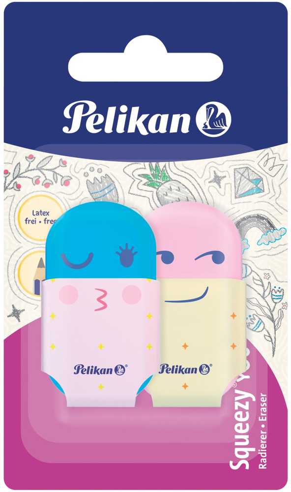 Pelikan 606219 trintukas Plastikas Daugiaspalvis 2 vnt.