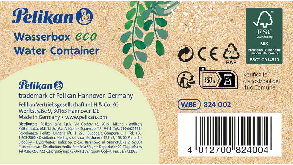 Pelikan Indelis vandeniui ECO mėlynas