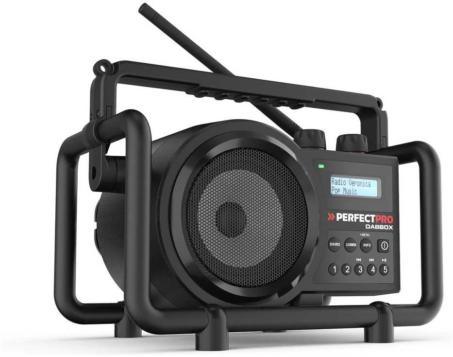 Perfectpro Statybvietės radijas DABBOX statybvietės radijas