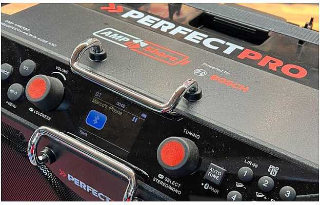 PerfectPro ROCKHART 18V darbo vietos radijas