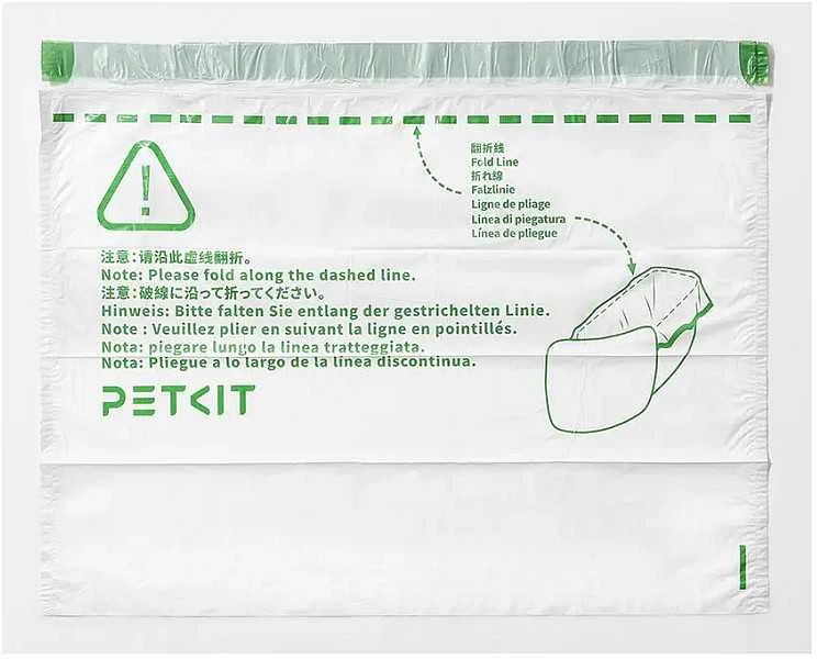 PETKIT | Kačių išmatų maišas, skirtas „Pura Max 2“ ir „Purobot Max Pro“, 20 vnt. | P99042