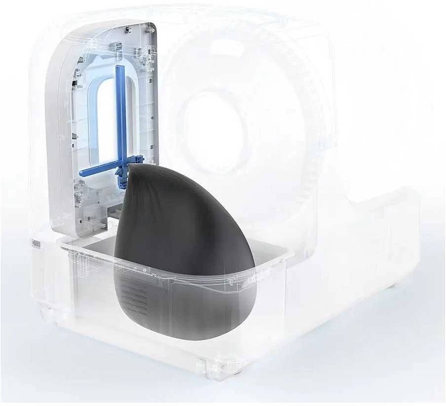 „PetKit“ papildymo žiedas atliekų maišeliams, skirtiems „Petkit Purobot ULTRA 3“ kraiko dėžutei.