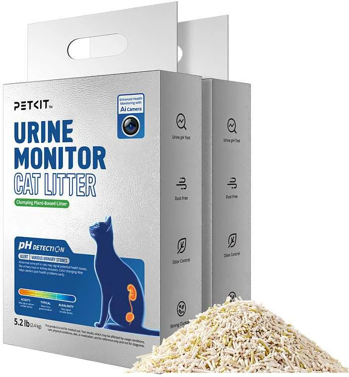 Kačių kraikas PETKIT Urine Monitor Cat Litter, 4vnt