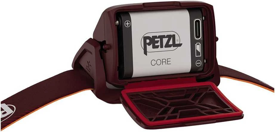 Petzl Actik Core E065AB02 raudona