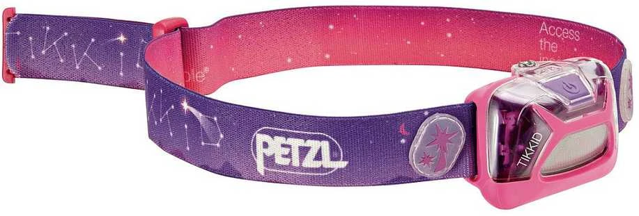 Vaikiškas galvos prožektorius Petzl Tikkid - Rožinė