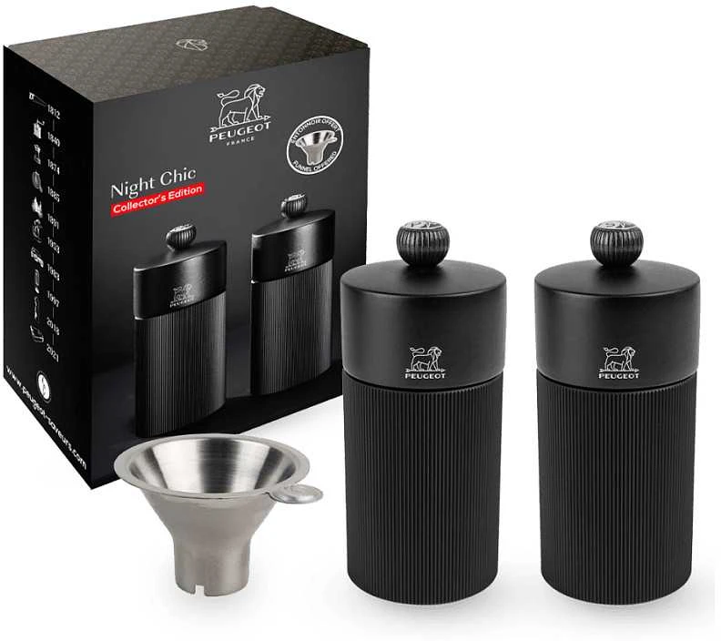 Peugeot Malūnėlių rinkinys, 12 cm, „Night Chic Line“