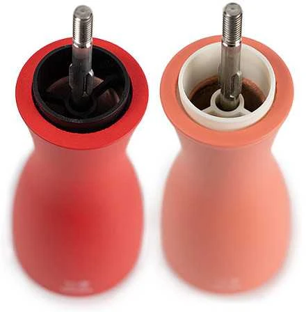Peugeot Druskos ir pipirų rinkinys, 15 cm, „Ugnis“, „Tahiti Duo“