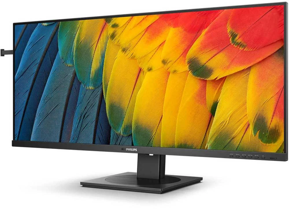 Monitorius Philips 40B1U5600/00, 40", IPS, 3440 x 1440, 4 ms, 500 cd/m², Juodos spalvos