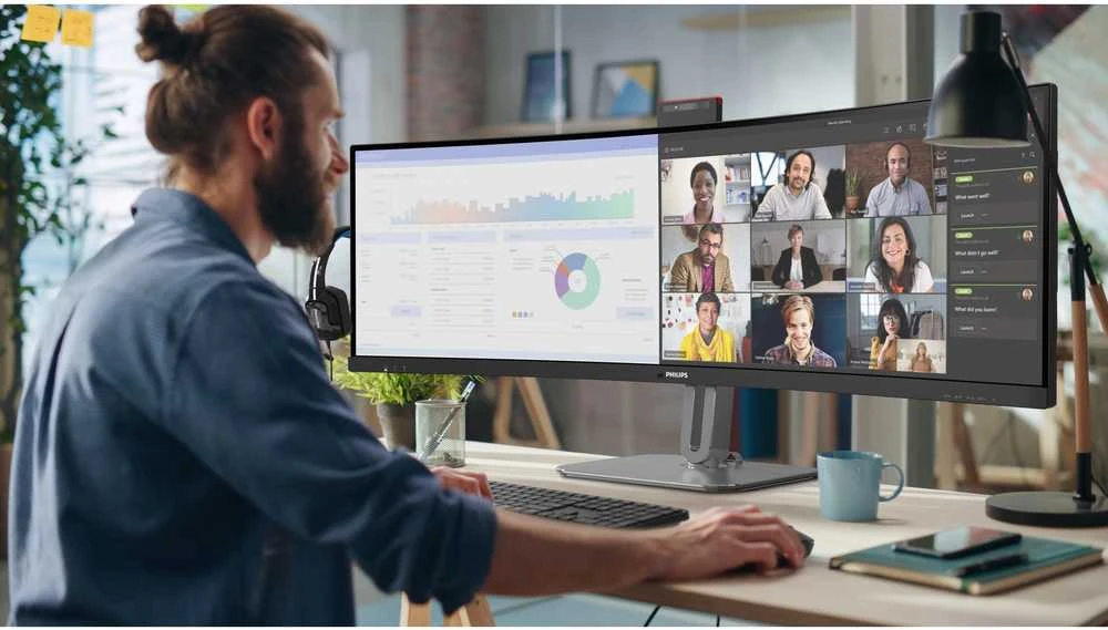 Monitorius Philips | 49B2U6900CH/00 | 48.8 " | VA | 32:9 | 75 Hz | 4 ms | 5120 x 1440 pikselių | 450 cd/m² | HDMI jungtys quantity 2