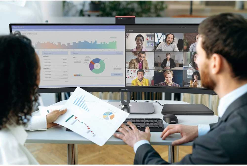 Monitorius „Philips Thunderbolt™ 4“ (Curved Business monitor) 49B2U6903CH/00