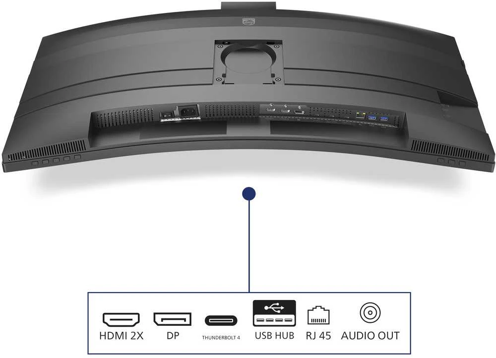 Monitorius „Philips Thunderbolt™ 4“ (Curved Business monitor) 49B2U6903CH/00